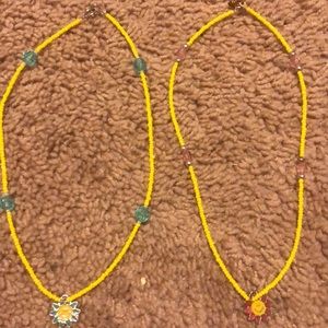 Sunflower set necklaces jewellery